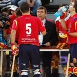 Imagen de la selección española de hockey patines