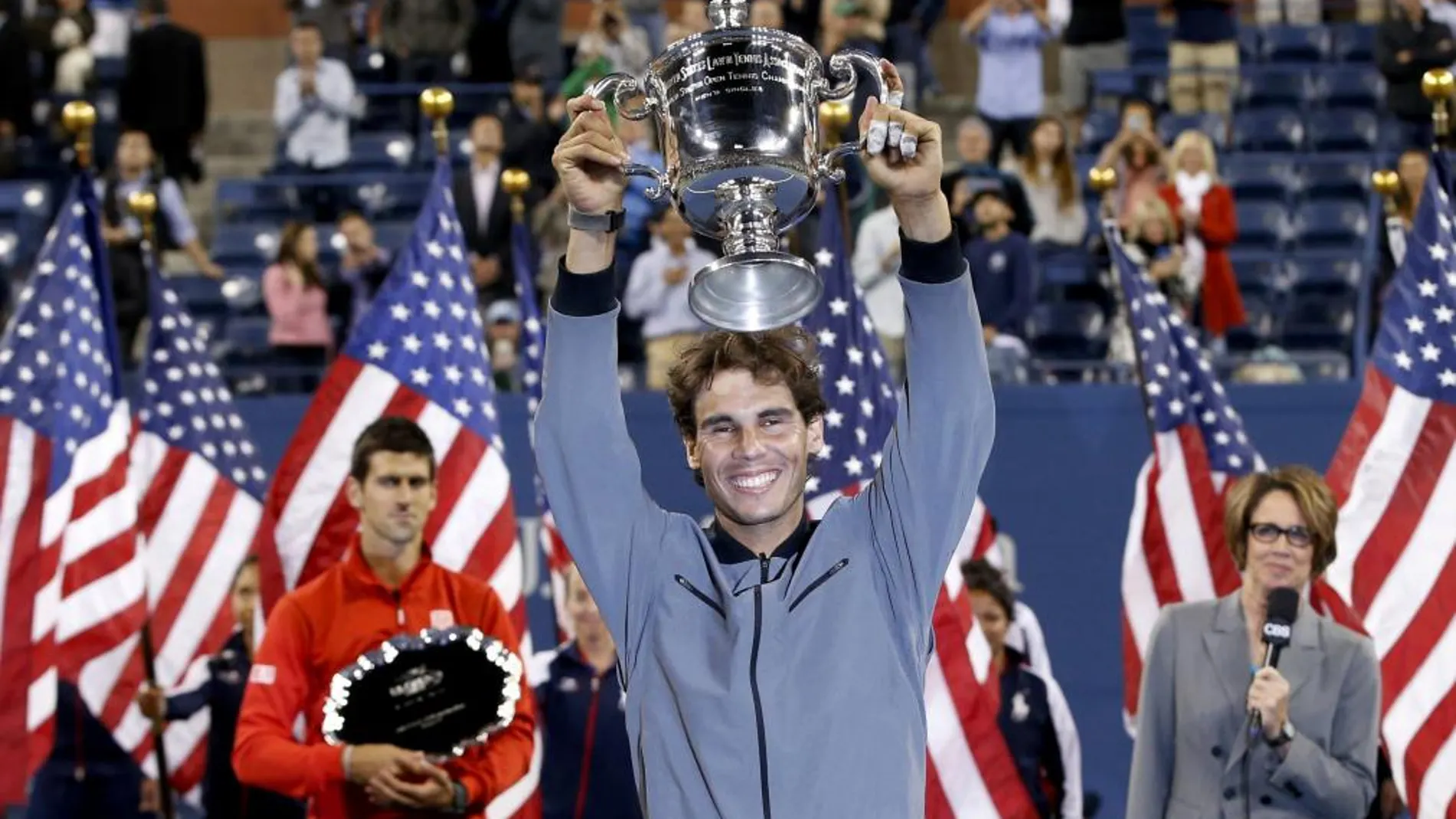 Rafael Nadal levanta su segundo trofeo Open USA