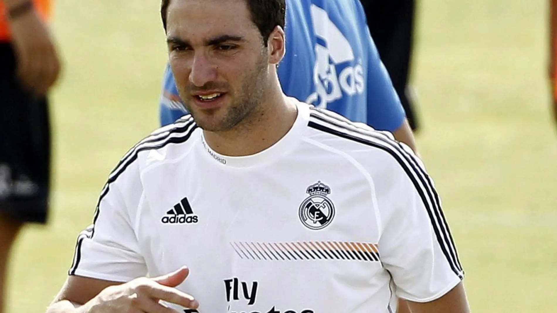 Gonzalo Higuaín, hasta el momento, está inmerso en la disciplina del Real Madrid a las ordenes de Ancelotti