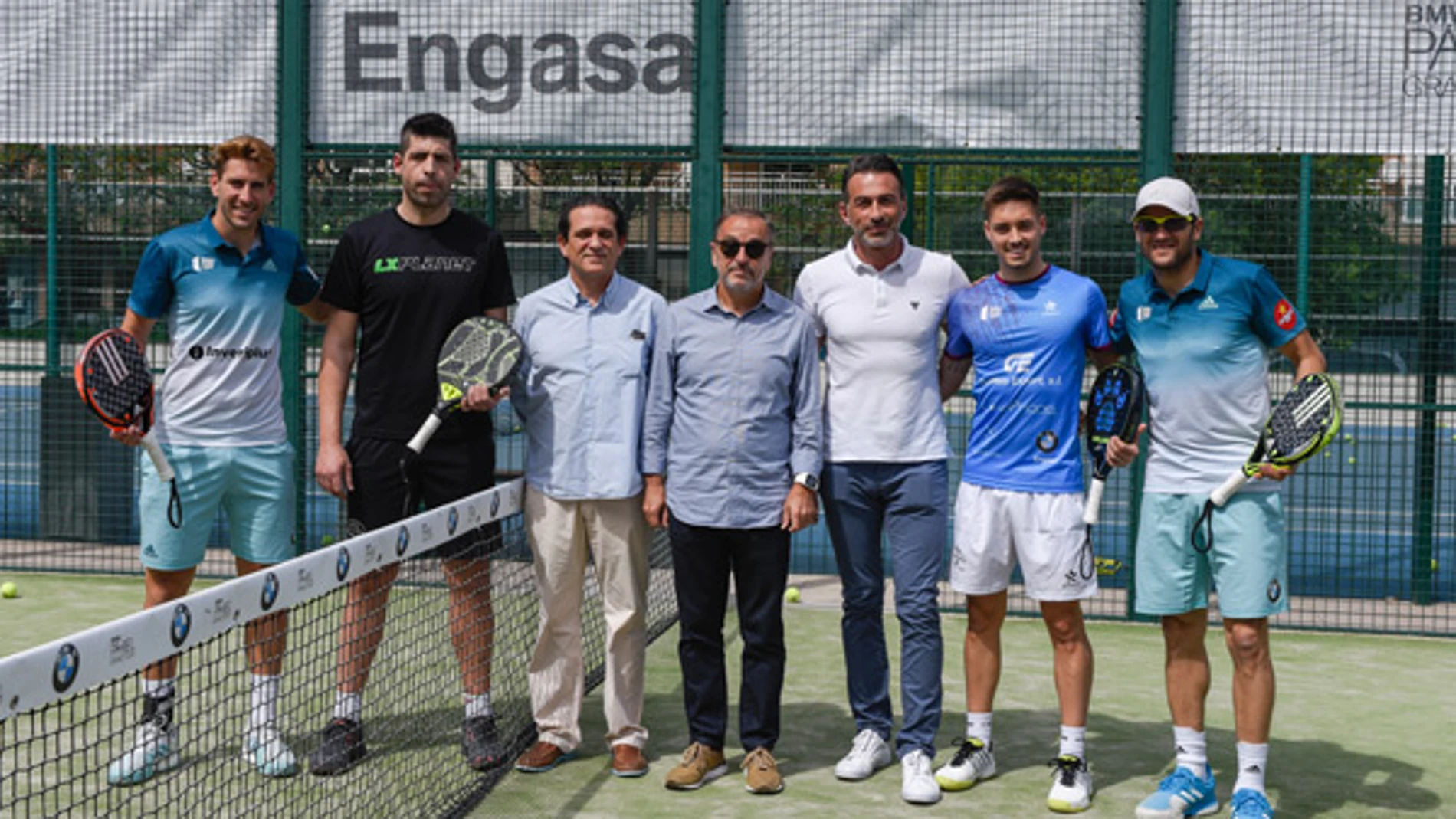 Nerone, Álex Ruiz y Josete Rico, juntos en tierras valencianas con el Circuito BMW Pádel Grand Tour y Jaime Gallart de Engasa