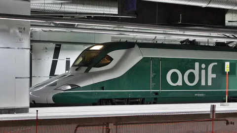 El tren "laboratorio"Adif Séneca, un AVE "pato". EFE/Alberto Estévez