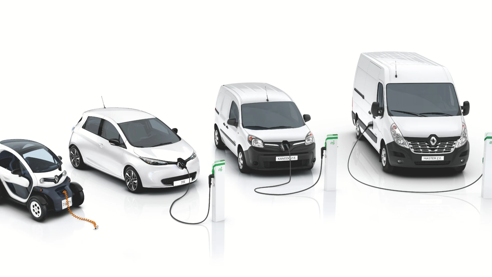 La gama de eléctricos de Renault abarca todas las necesidades de movilidad