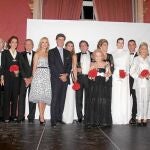 Carmen Lomana asistió a los premios de la revista «Escaparate» junto a Alfonso Ussía, entre otros