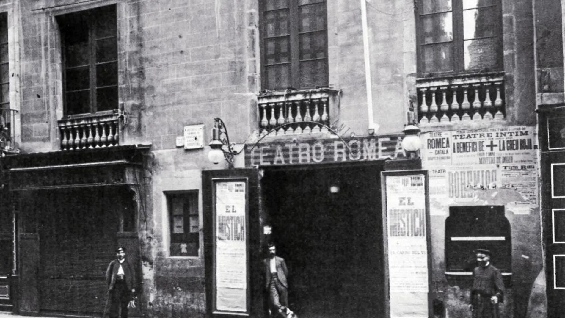 Una imagen de archivo del Teatre Romea, decano de los teatros catalanes.