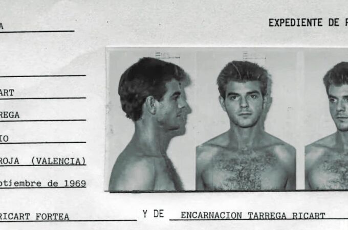 Expediente de Miguel Ricart, el único que fue juzgado y condenado por los asesinatos tras la fuga de Antonio Anglés