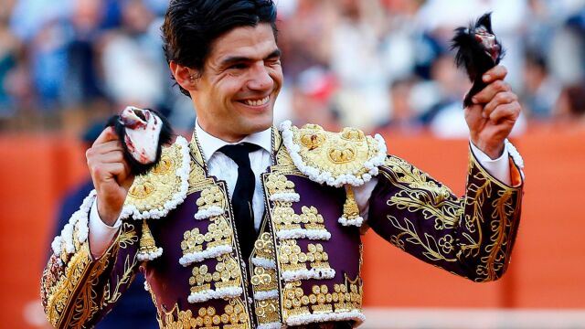 Pablo Aguado, en una imagen en la Maestranza de Sevilla