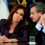 Cristina Fernández de Kirchner y su candidato a presidente Alberto Fernández/Reuters