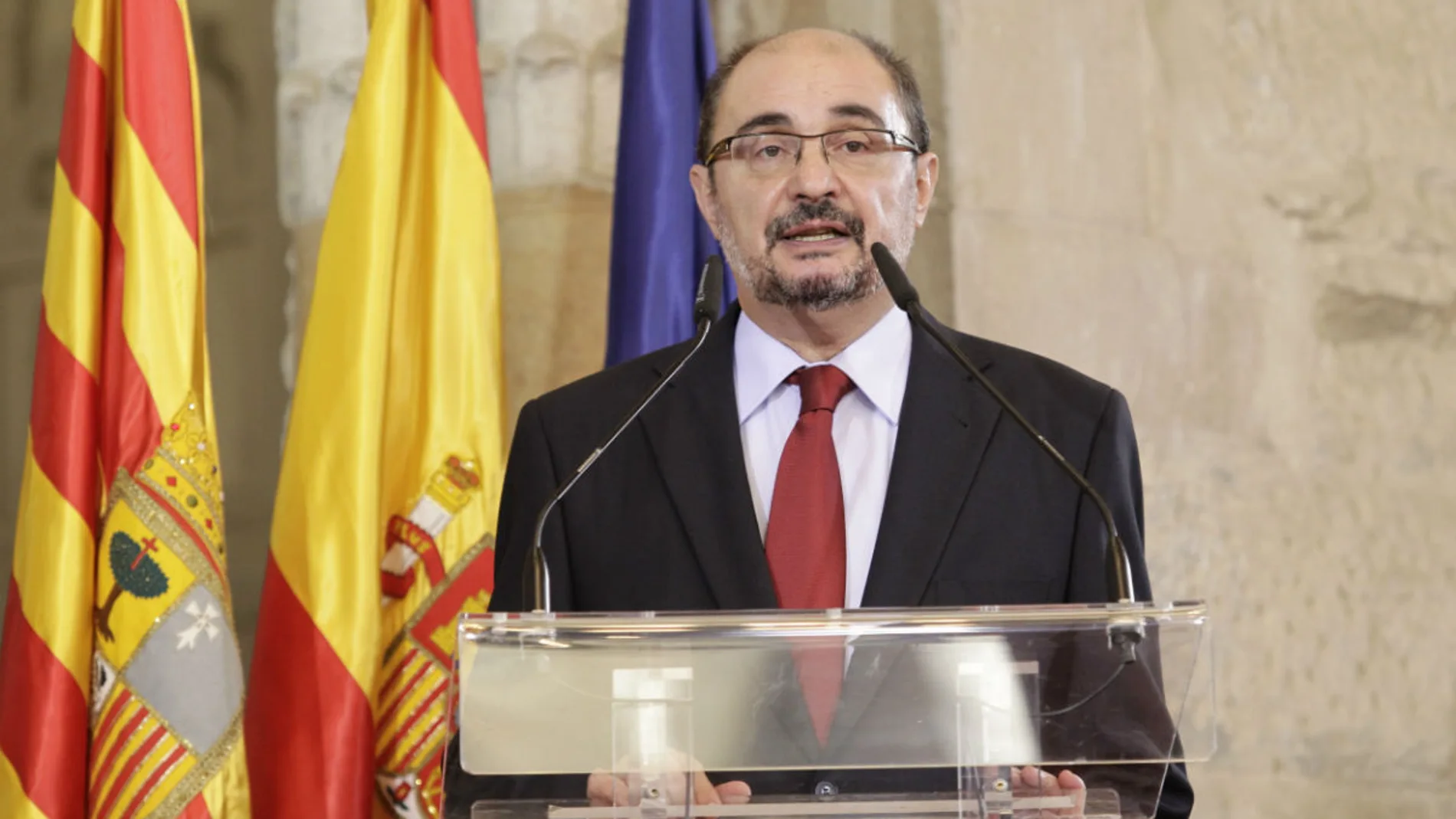 Lambán, que necesita a Cs en Aragón, se reafirma en su oposición al independentismo