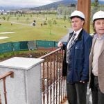El presidente de la Diputación de Segovia, Francisco Vázquez, visita las obras del Palacio de Congresos