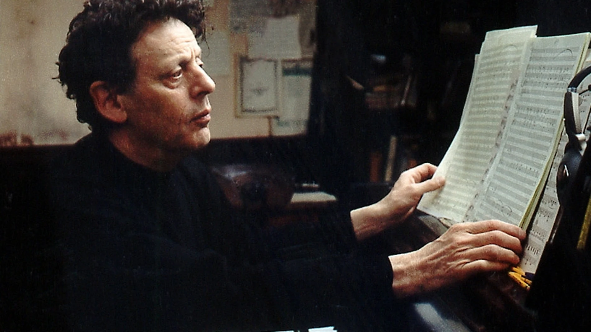 Philip Glass en una foto de archivo en el 2008.Efe.