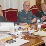El delegado del Gobierno de España en Castilla y León, Ramiro Ruiz Medrano, preside la Comisión de Asistencia, celebrada en Salamanca