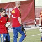 Casillas, suplente con Del Bosque