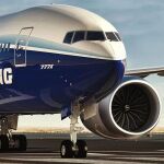 Recreación del nuevo Boeing 777X