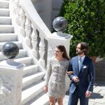 La hija mayor de Carolina de Mónaco se casó este sábado con el padre de su último hijo, el productor de cine Dimitri Rassam / Principado de Mónaco