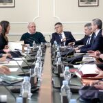 Ribó y Fulgencio asistieron ayer a la junta local de seguridad con motivo de las Fallas 2019, donde se estableció el dispositivo especial para las fiestas josefinas