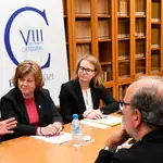  La embajadora de Letonia conoce el proyecto de la Fundación VIII Centenario de la Catedral de Burgos