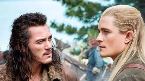 Primera imagen de Orlando Bloom en el cierre de la saga El Hobbit