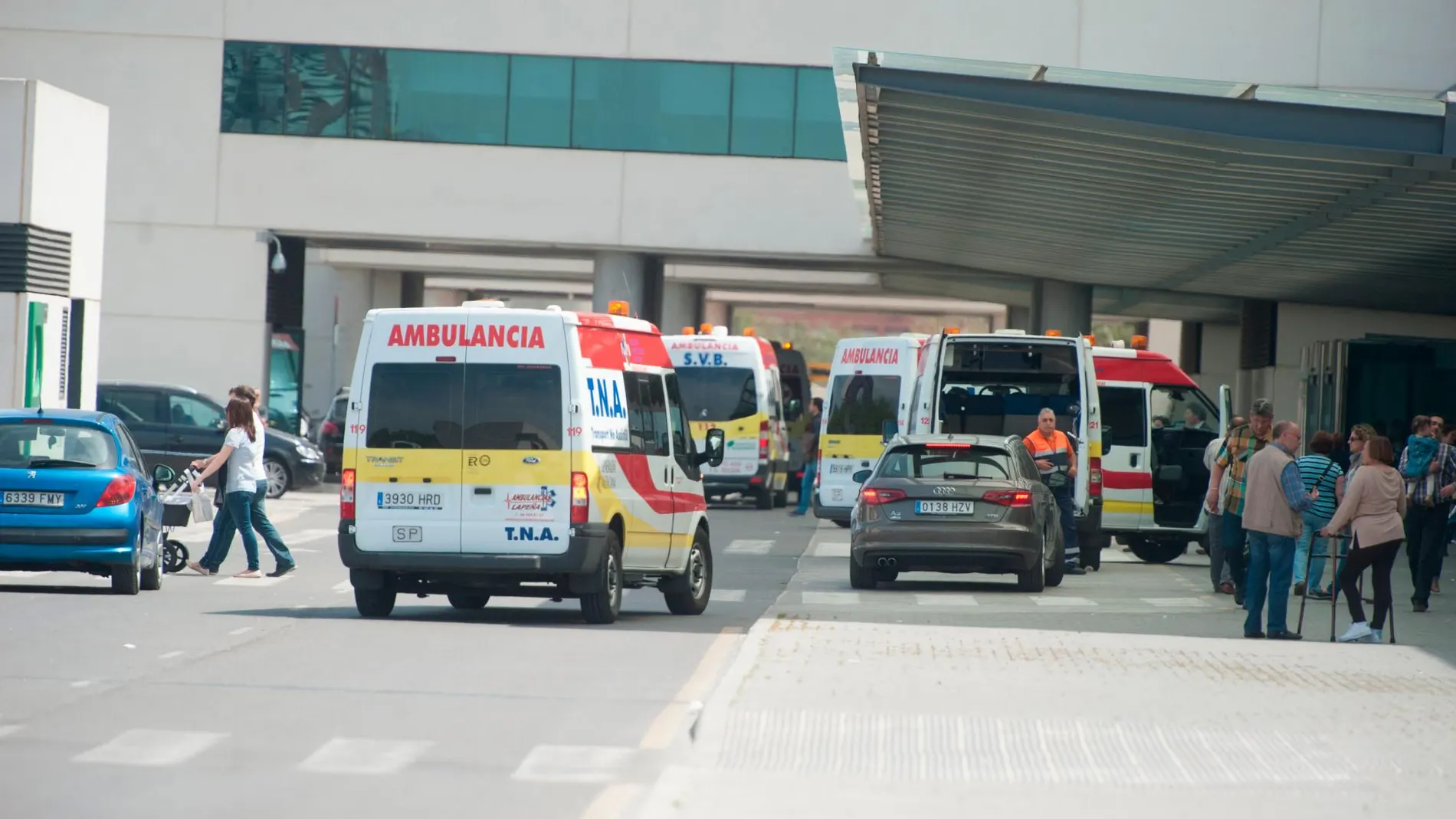 Urgencias del hospital La Fe de Valencia. Foto: Kike Taberner