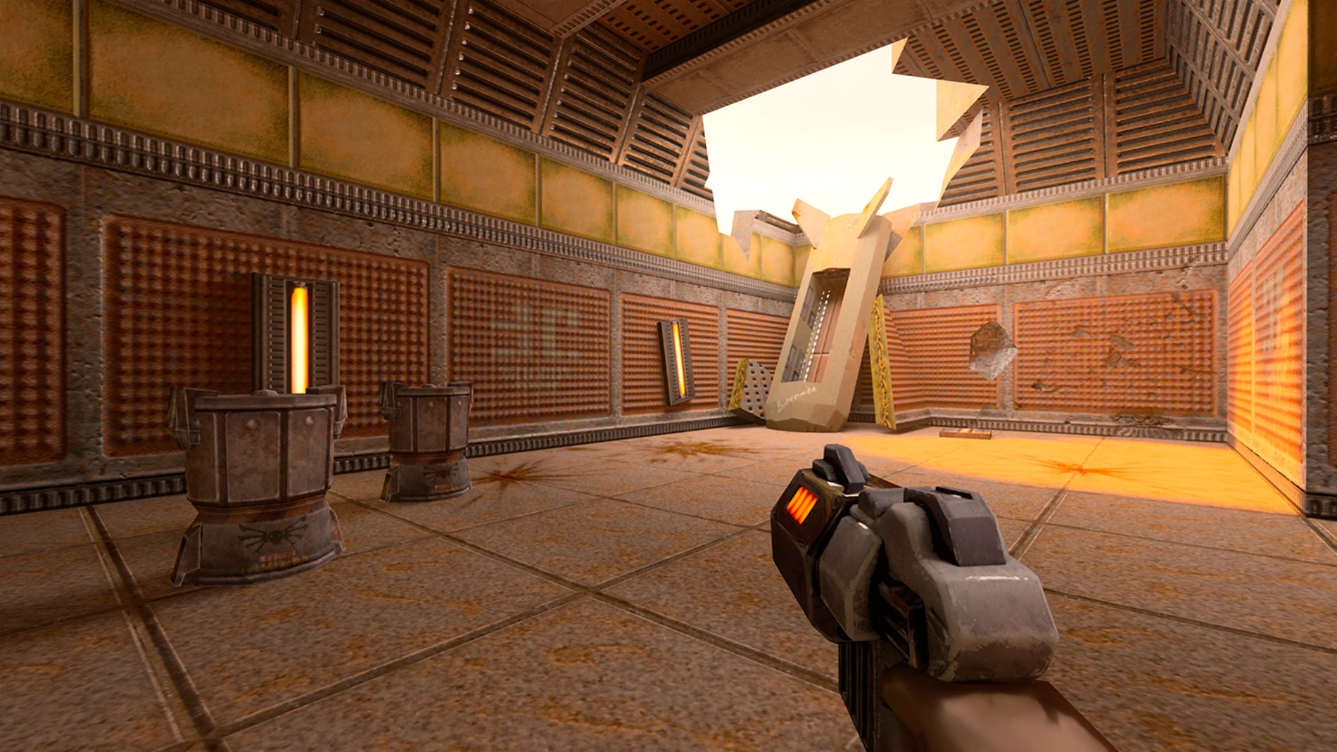 Imagen de Quake II con tecnología mejorada