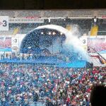 Centenares de miles de niños asisten cada año a la Festa dels Súpers, que se celebra en Montjuic