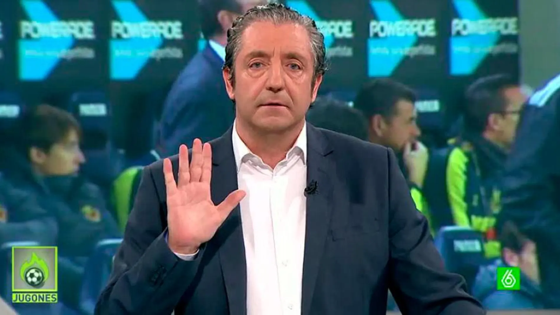 Josep Pedrerol, presentador del programa ‘Jugones’.