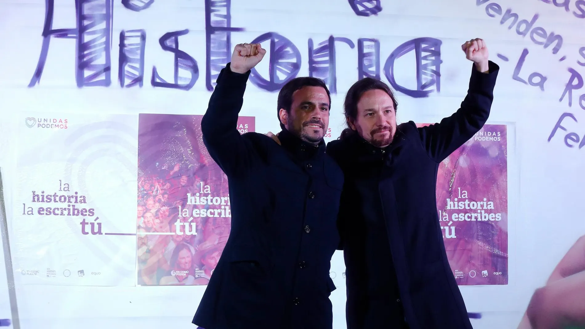 Alberto Garzón y Pablo Iglesias, líderes más influyentes y con un mayor número de seguidores en redes sociales, respectivamente
