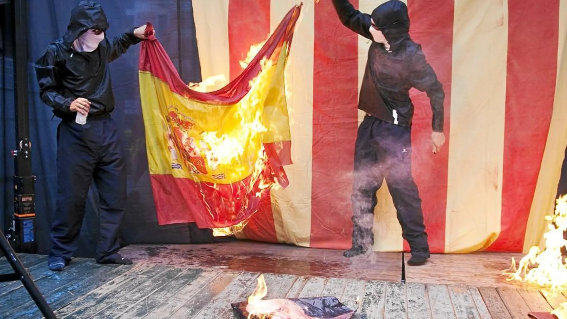 El castigo de las ofensas a los símbolos de España es uno de los objetivos de la Ley