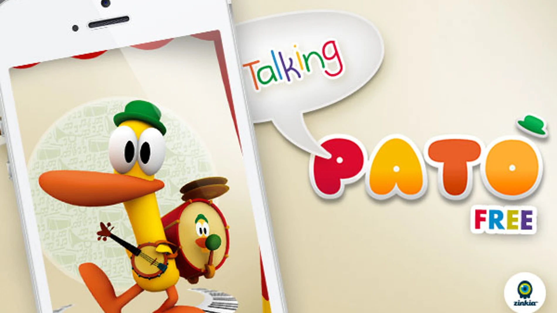Talking Pato, nuevo juego para iPhone e iPad de la serie Pocoyó
