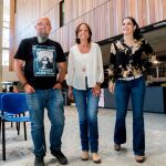Los finalistas: el delegado de la Agencia EFE en Argelia, Libia y Túnez, Javier Martín; la corresponsal de El Periódico de Catalunya en Jerusalén, Ana Alba; y la corresponsal de EL País en Líbano y Siria, Natalia Sancha