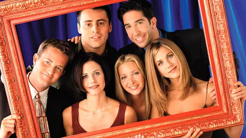 Los protagonistas de “Friends”