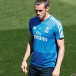 Bale, en un entrenamiento