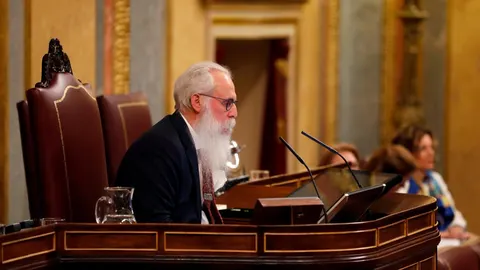 El número dos del PSOE por Burgos, Agustín Javier Zamarrón, preside la Mesa de Edad del Congreso