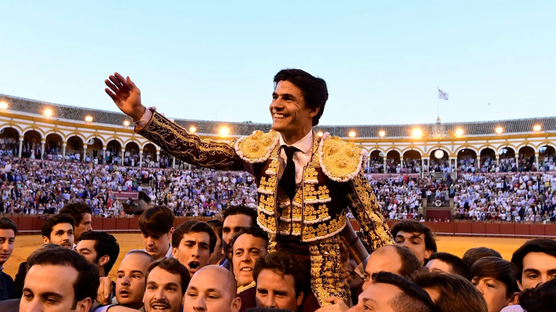 Pablo Aguado salió a hombros de la Maestranza la pasada Feria de Abril de Sevilla/ Foto: Ke-Imagen
