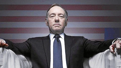 Kevin Spacey, en una imagen de «House of Cards»