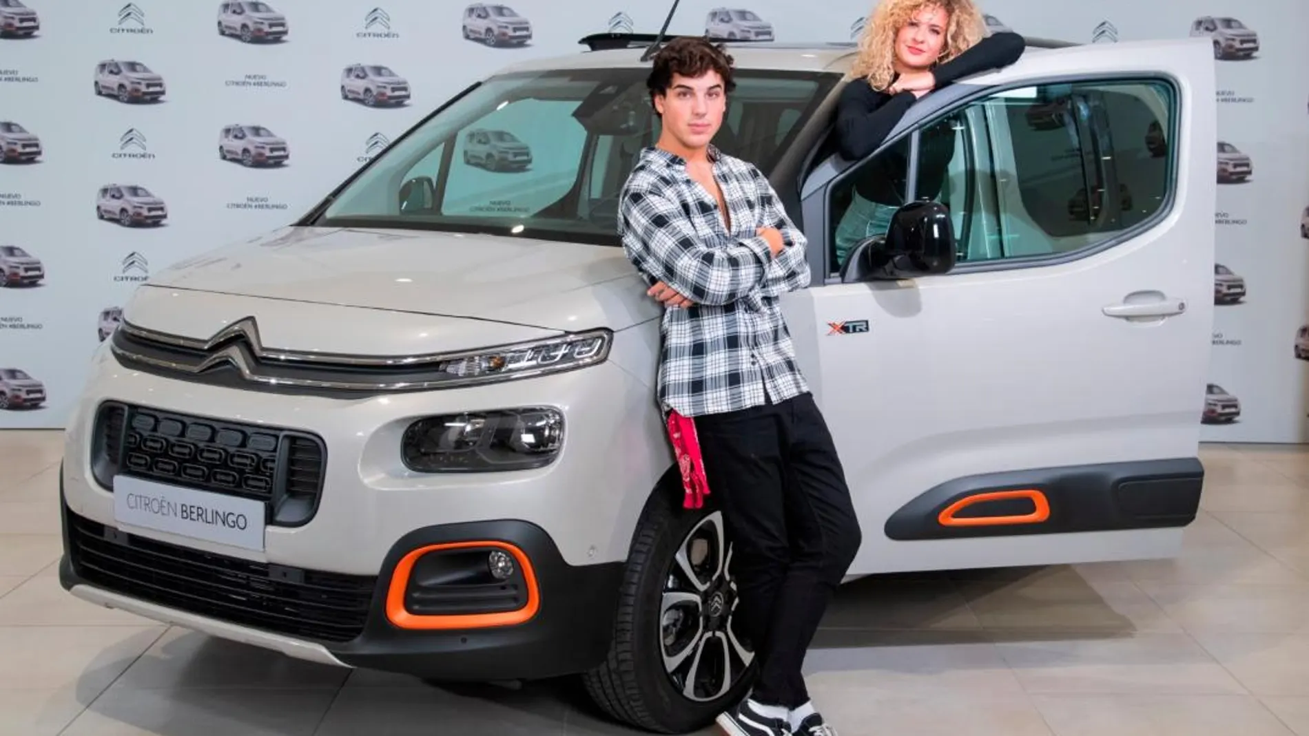 Óscar y Sheila Casas se unen al movimiento ‘Inspired by you’ con el nuevo Citroën Berlingo