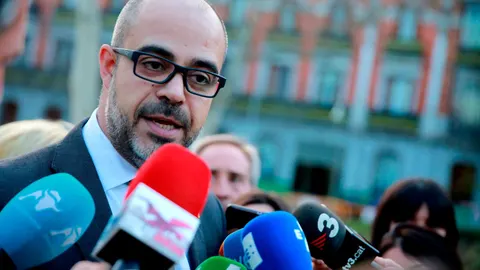 El consejero de Interior Miquel Buch