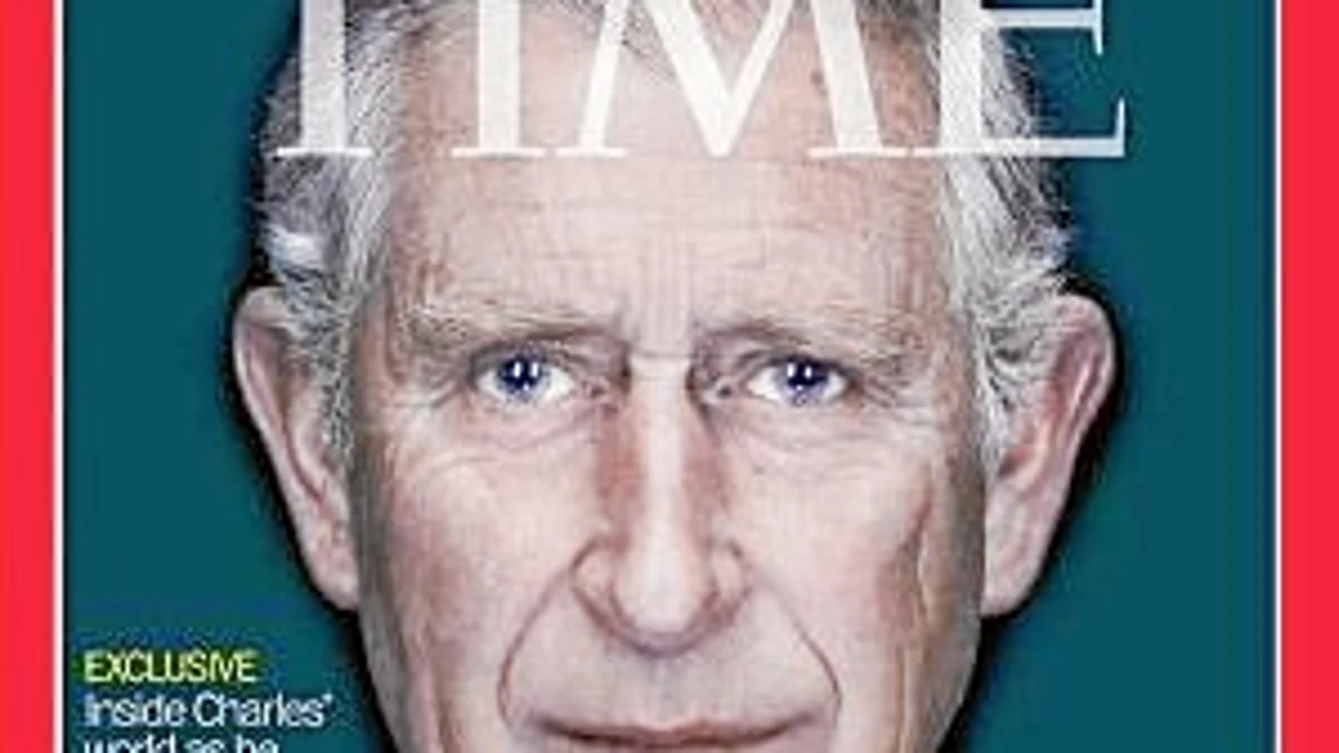 El príncipe Carlos, en la última portada de «Time»