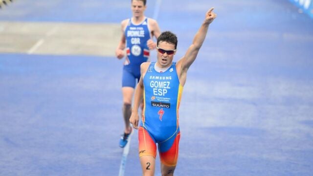 El gallego Gómez Noya gana el oro en la Copa Mundial de Cozumel