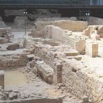 Sorpresa.Los restos arqueológicos del Born aparecieron en febrero de 2002