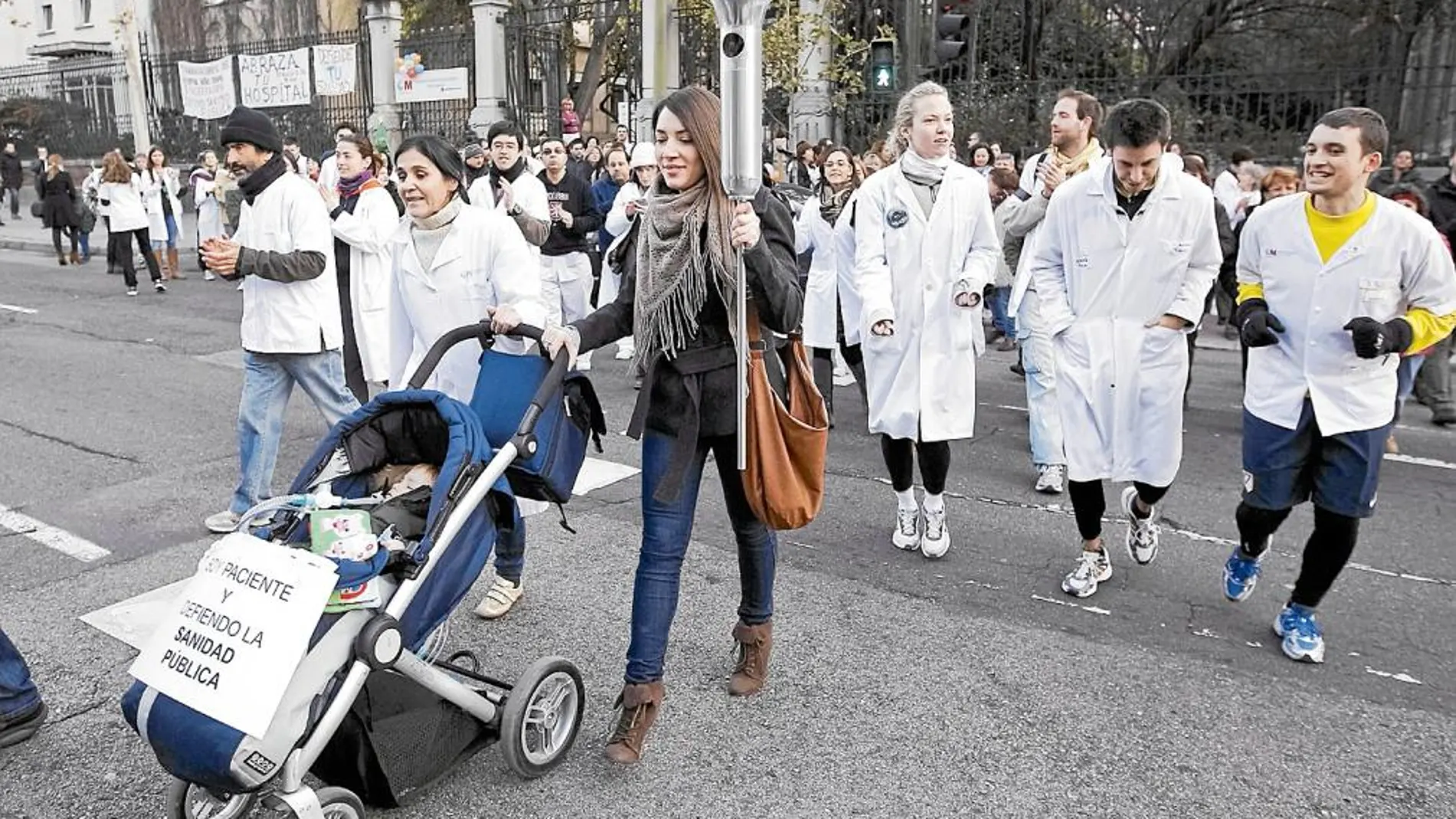 Marcha en Madrid contra la reforma sanitaria