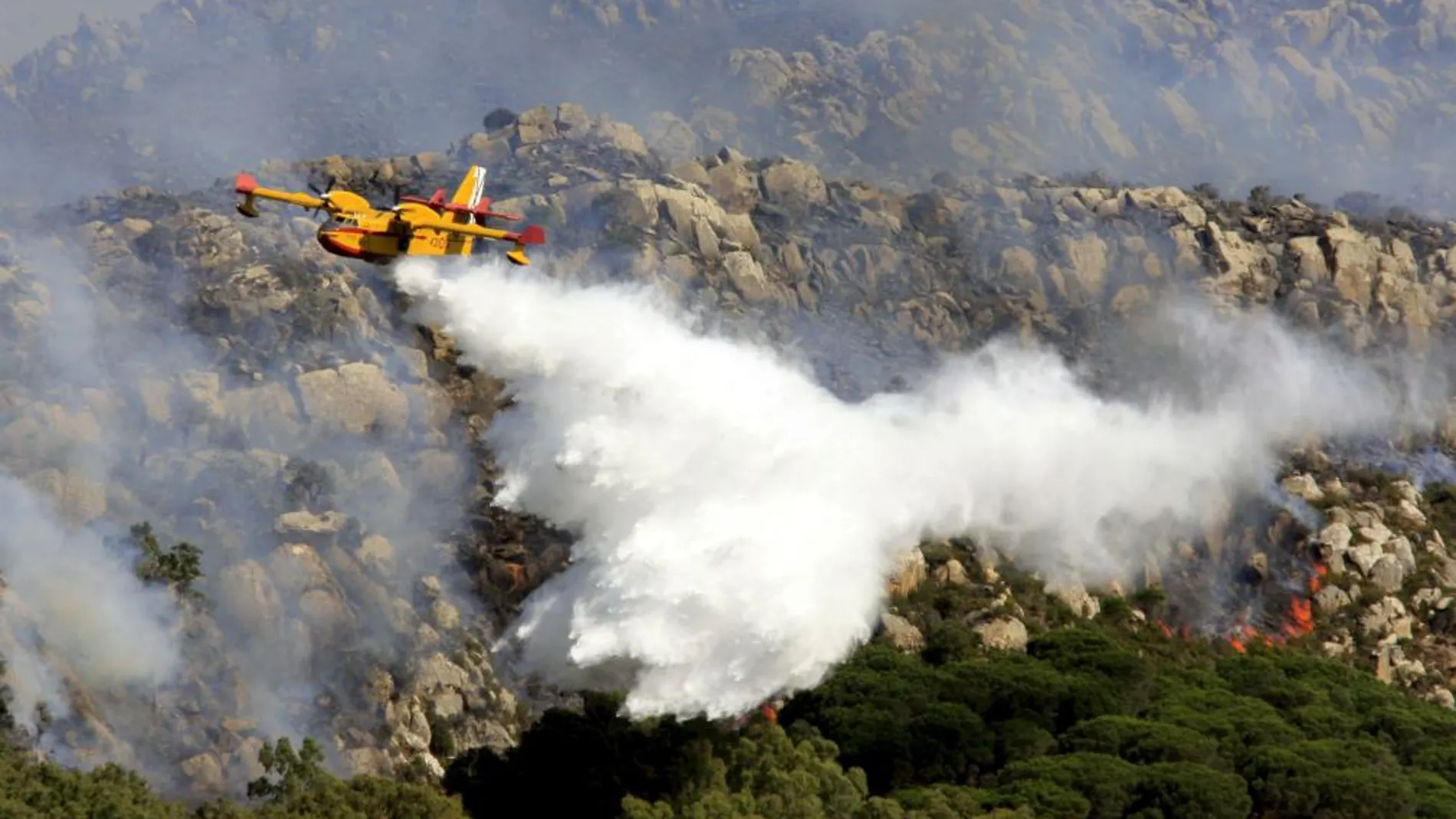 Un avión del Infoca
