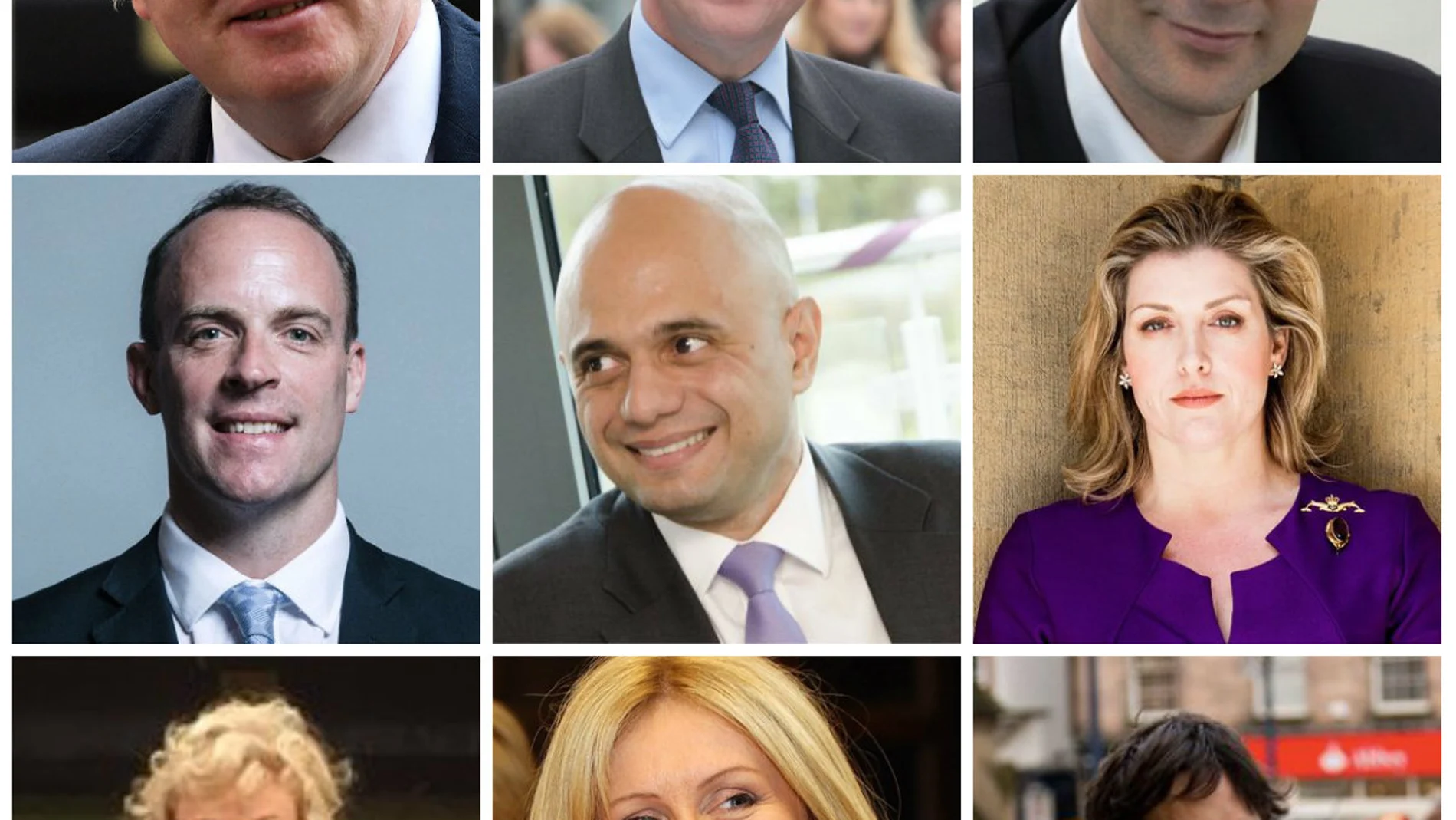 Estos son los candidatos a suceder a Theresa May