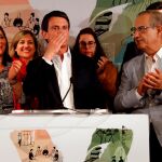 El ex primer ministro francés y candidato a la alcaldía de Barcelona, Manuel Valls, tras conocer los resultados de las elecciones municipales/Foto: Efe