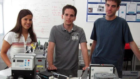 El equipo de estudiantes que ha elaborado el estudio