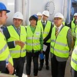Ramiro Ruiz Medrano y Aránzazu Vallejo, entre otros, visitan las obras