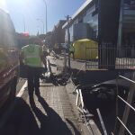 Muere una mujer de 51 años en Madrid tras ser arrollada en la acera por un coche