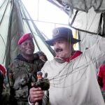 El presidente venezolano, Nicolás Maduro, ayer en una ceremonia militar en Cojedes (Venezuela)