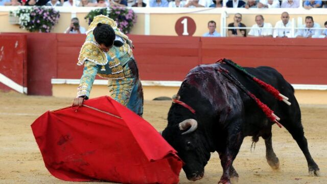 Iván Fandiño triunfa en su encerrona con grises "Fuente Ymbro"en Bayona