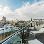 Terraza del hotel Emperador