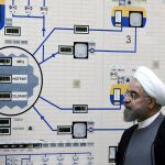 Hasan Rohani, en la planta nuclear de Bushehr